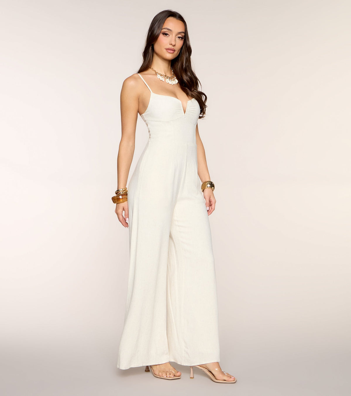 Coast To Cocktails Wide-Leg Jumpsuit