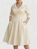Nerissa - Elegant Midi Dress