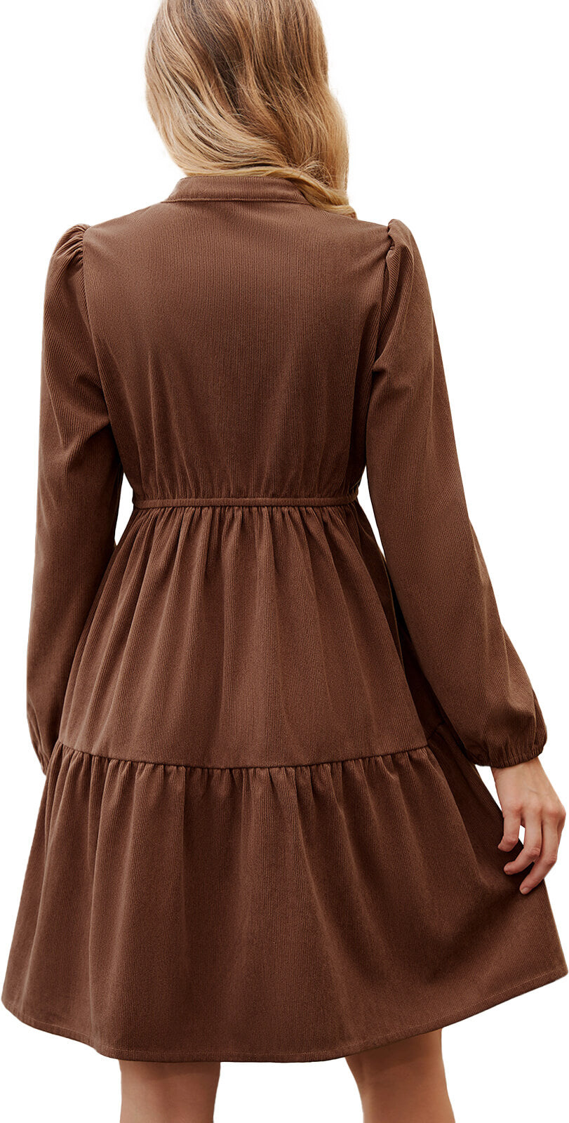 HEEKPEK Everyday V-Neck Corduroy Dress