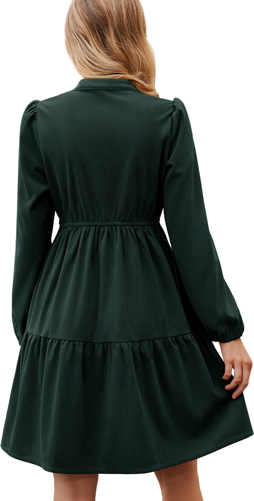 HEEKPEK Everyday V-Neck Corduroy Dress