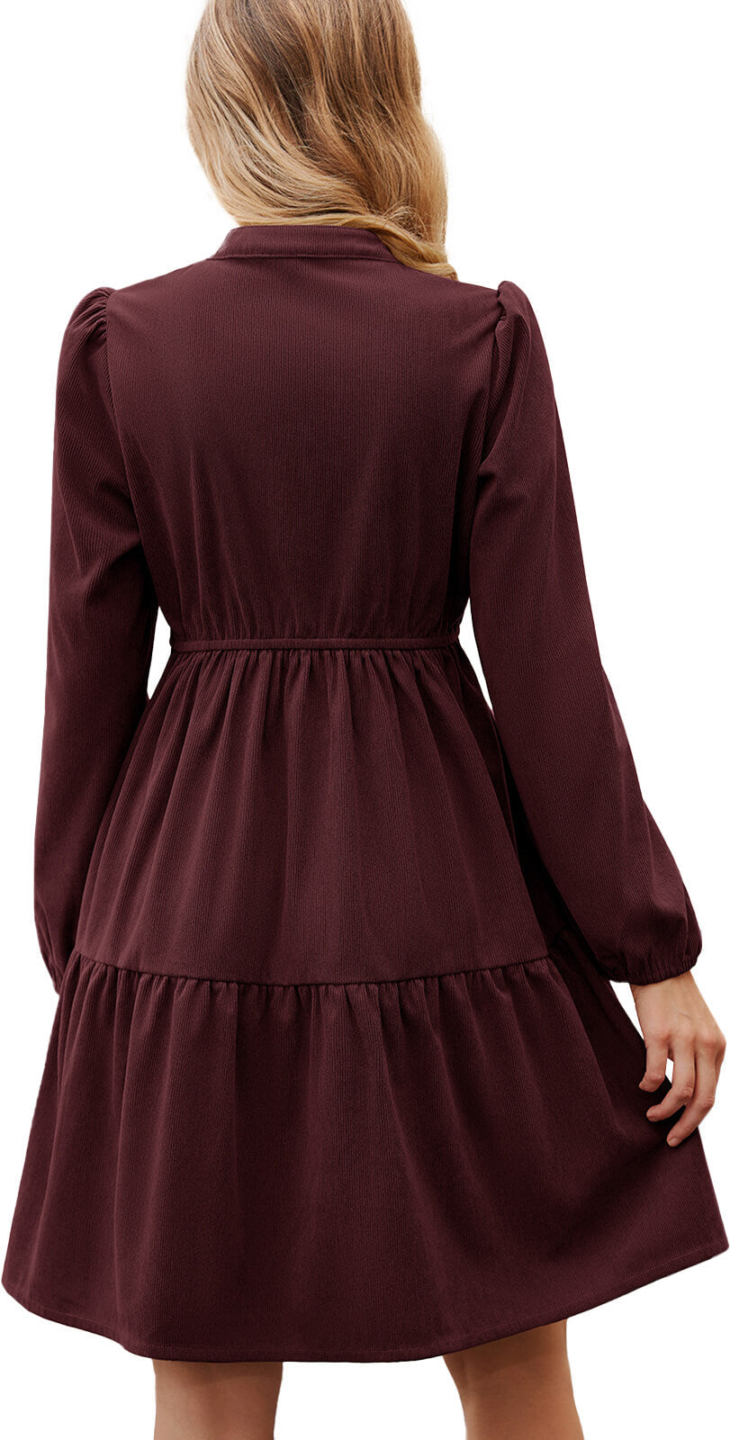 HEEKPEK Everyday V-Neck Corduroy Dress