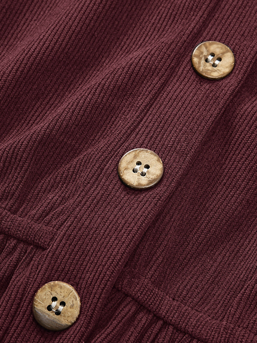 HEEKPEK Everyday V-Neck Corduroy Dress