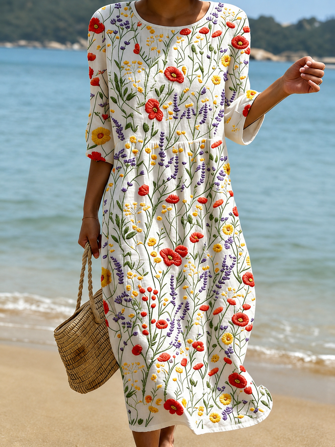 Saskia - Elegant Casual Dress